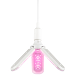 Фитолампа для растений светодиодная ЭРА GREEN LINE ФИТО-30W-PL-E27-GR 3-х лепестковая красно-синего спектра 30 Вт Е27