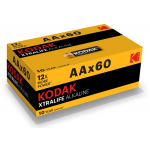 Батарейки Kodak LR6-60 (4S) colour box XTRALIFE Alkaline [KAA-60] (60/720/20160)