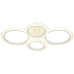 Светильник потолочный светодиодный ЭРА Модерн Ring CLL-1-59-RC WH с ДУ 59W 3000-6500К белый