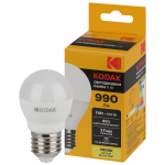 Лампочка светодиодная Kodak LED KODAK P45-11W-830-E27 E27 / Е27 11Вт шар теплый белый свет Лампочка светодиодная Kodak LED KODAK P45-11W-830-E27 E27 / Е27 11Вт шар теплый белый свет