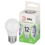 Лампочка светодиодная ЭРА GREEN LINE LED P45-12W-865-E27 GL E27 12 Вт шар холодный свет