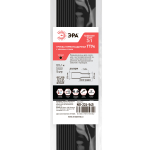 Термоусадочная трубка ЭРА NO-224-545 ТТУк 6/2 чёрная с клеевым слоем в отрезках по 1 м 10 шт