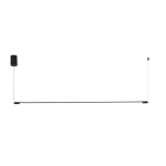 Светильник подвесной (подвес) Rivoli Grace 6186-701 LED 23Вт 3000К чёрный светодиодный