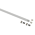 Комплект с врезным анодированным профилем ЭРА 1209 12,4х9мм 2м