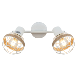 Светильник настенно-потолочный  спот Rivoli Anselma 7034-702 2 x E14 40 Вт поворотный