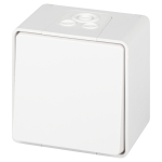 Переключатель ЭРА Эксперт 11-1503-01 IP55, 10АХ-250В, ОУ, белый