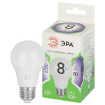 Лампочка светодиодная ЭРА GREEN LINE LED A60-8W-865-E27 GL E27 8 Вт груша холодный свет
