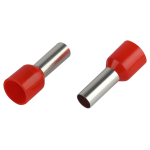 Наконечник-гильза ЭРА NO-225-08 НШвИ 10,0-12 с изолированным фланцем (упаковка 10 шт.)