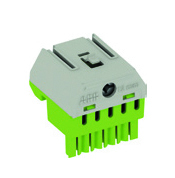 Клеммник самозажимной PE 5х4+1х25мм ZK51G 1 2.26 11.3 ABB