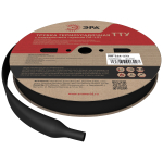 Термоусадочная трубка ЭРА NO-224-273 ТТУ нг-LS 4/2 чёрная (рулон 200 метров)