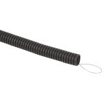 Труба гофрированная FRHF ЭРА GOFR-25-75-FRHF черная безгалогенная трудногорючая d25 с зондом 75м