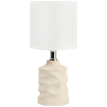 Настольная лампа Rivoli Marian 7549-502 1 х Е14 40 Вт керамика бежевая с абажуром