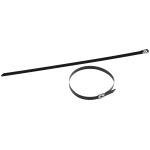 Кабельная стяжка (хомут) стальная AISI 304 с полимерным покрытием ЭРА NO-225-259 7.9 х 200 мм 10 шт