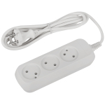 Удлинитель электрический ЭРА UDL-10-315 Greenline 3 розетки без заземления 1,5м ПВС 2x0.75мм2