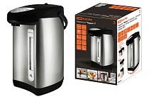 Термопот "Термо 1", металл, 4 л, 3 способа подачи воды, 750 Вт, стальной,  TDM