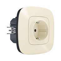 Valena Allure NETATMO Сл. кость Розетка 2К+З 16А Valena Allure NETATMO Сл. кость Розетка 2К+З 16А
