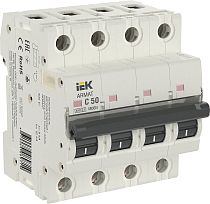 ARMAT Автоматический выключатель четырехполюсный M06N 4P C 50А  IEK