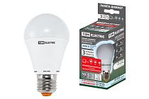 Лампа светодиодная А60 - 10 Вт-230 В -4000 К–E27 "Лампа-ДИММЕР"  TDM