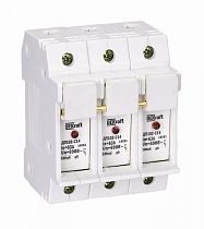 Держатель предохранительного типа C14 со светодиодной индикацией DEKraft