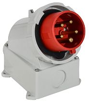 Вилка стационарная ССИ-5252 32А-6ч/380В 3P+PE+N IP67 IEK