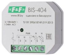 Реле импульсное (бистабильное) BIS-404 двухсекционное Евроавтоматика F&F