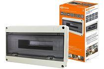 Бокс ЩРН-П-18 модулей навесной пластик IP65  TDM