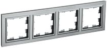 BRITE Рамка 4-местная РУ-4-БрС сталь IEK BRITE Рамка 4-местная РУ-4-БрС сталь IEK