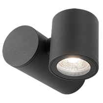 Светильник садово-парковый Gauss Sonata настенный архитектурный, 1xGU10, 142x155x70mm, 170-240V / 50