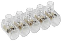 Зажим винтовой концевой изолированный КЗВИ 2.5кв.мм  IEK Зажим винтовой концевой изолированный КЗВИ 2.5кв.мм  IEK