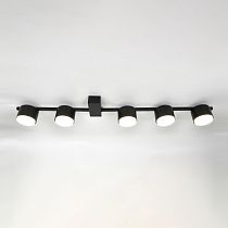 Люстра под лампу General  GCHL-5GX53-M Черная Небула