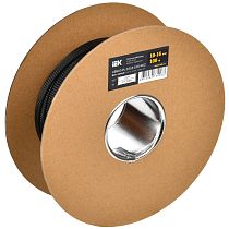 Оплетка кабельная 10-16мм полиэстер 100м черная  IEK