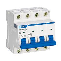 Автоматический выключатель NXB-63S 4P 50А 4.5kA х-ка C (R) CHINT