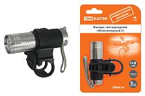 Фонарь светодиодный "Велосипедный 2" с креплением, 9 LED, 30 лм/Вт, 3*AAA  TDM