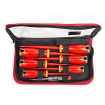 Набор диэлектрических отверток "Слим" НИО-2207 КВТ