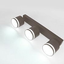 Спот на основании GWL-3GX53-M-IP20 Тройной Графит С боковым рассеивателем Башня