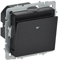 BRITE Выключатель карточный 30А ВС10-1-8-БрЧ черный  IEK