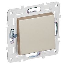 SKANDY Выключатель 1-клавишный перекрестный 10А SK-V03Sa песочный IEK