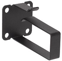 ITK Кольцо кабельное 50x44мм с площадкой (компл. 4шт), черное IEK