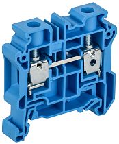 ARMAFIX Колодка клеммная CY10BU винтовая 10мм2 проходная синяя Ex IEK