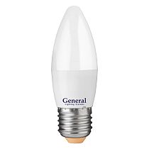 Светодиодная лампа Стандарт СВЕЧА МАТОВАЯ E27 GLDEN-CF-10-230-E27-4500 General Lighting Systems Светодиодная лампа Стандарт СВЕЧА МАТОВАЯ E27 GLDEN-CF-10-230-E27-4500 General Lighting Systems