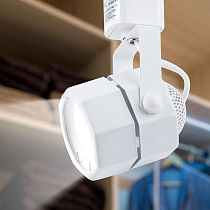 Трековый светильник ЭРА TR9-GU10 WH MR16 белый