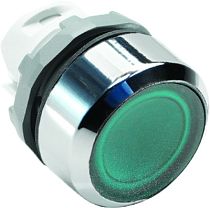 Кнопка MP1-21G без фиксации с индикатором зеленый ABB Кнопка MP1-21G без фиксации с индикатором зеленый ABB