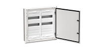 Корпус металлический TITAN 5 ЩРв-72 (2х36) 630х625х130мм IP31 белый (одна дверь)  IEK