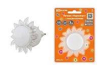 Ночник "Подсолнух" с выключателем, 0,4 Вт, 220 В  TDM