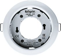 Светильник встраиваемый Navigator NGX-R1-001-GX53-PACK10 белый Светильник встраиваемый Navigator NGX-R1-001-GX53-PACK10 белый