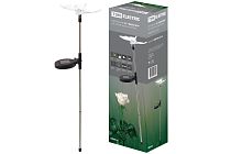 Светильник СС "Бабочка" на солнечных батареях, сталь, меняет цвет,  TDM