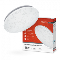 Светильник светодиодный серии DECO 48Вт 230В 4000К 3120Лм 380х55мм БАМБУК IN HOME