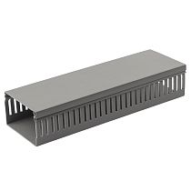 Кабель-канал ЭРА KK-80-60-PERF перфорированный 80х60 серый 16м Кабель-канал ЭРА KK-80-60-PERF перфорированный 80х60 серый 16м