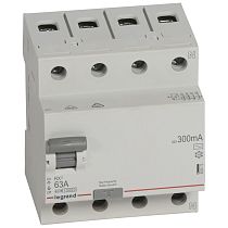 RX3 ВДТ 300мА 63А 4П AC RX3 ВДТ 300мА 63А 4П AC