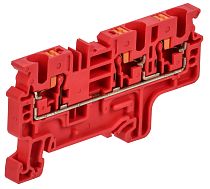 ARMAFIX Клемма пружинная Push In CP-MC 3 вывода 4мм2 красная IEK